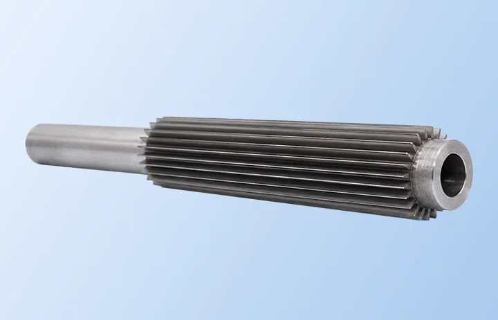 I-Type Longitudinal Fin Tubes close-up